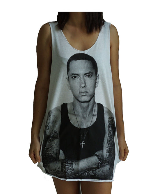 Unisex Eminem Tank-Top Singlet vest Sleeveless T-shirt