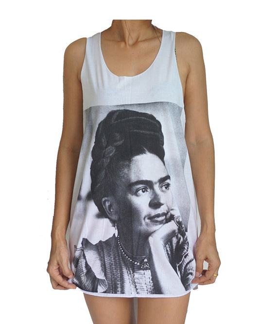 Unisex Frida Kahlo Tank-Top Singlet vest Sleeveless T-shirt