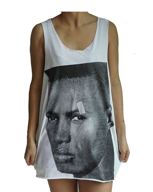 Unisex Grace Jones Tank-Top Singlet vest Sleeveless T-shirt