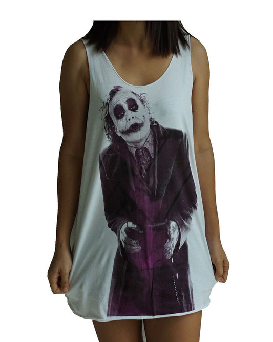 Unisex Heath Ledger The Joker Tank-Top Singlet vest Sleeveless T-shirt