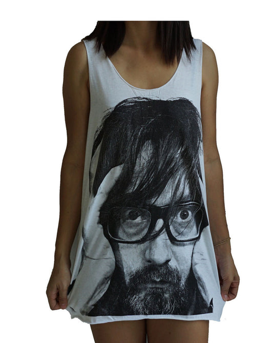 Unisex Jarvis Cocker Pulp Tank-Top Singlet vest Sleeveless T-shirt