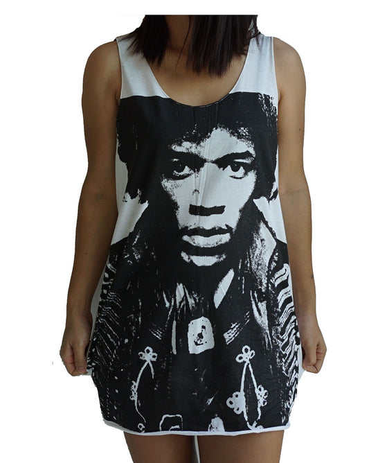 Unisex Jimi Hendrix Tank-Top Singlet vest Sleeveless T-shirt