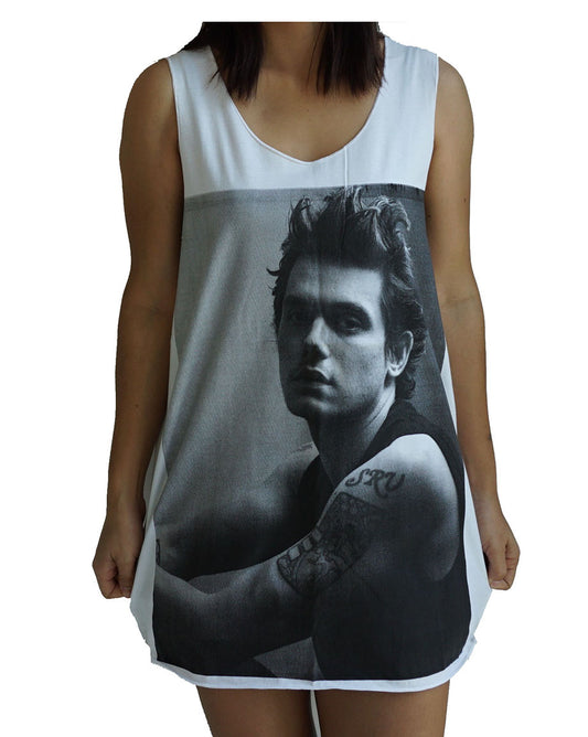 Unisex John Mayer Tank-Top Singlet vest Sleeveless T-shirt