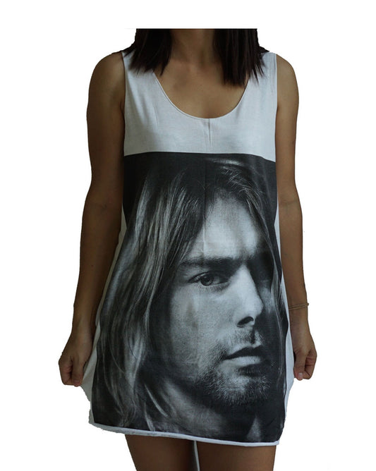 Unisex Kurt Cobain Nirvana Tank-Top Singlet vest Sleeveless T-shirt