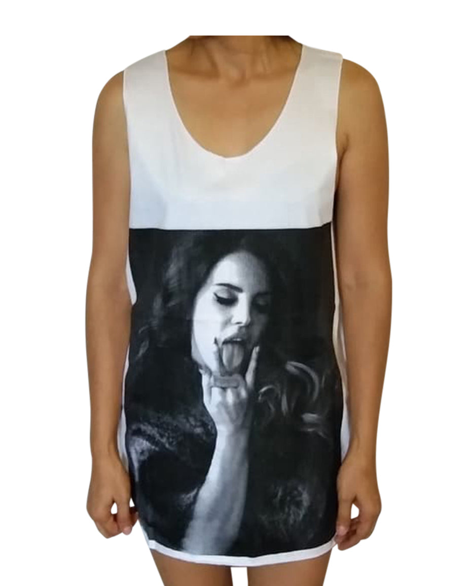 Unisex Lana Del Rey Tank-Top Singlet vest Sleeveless T-shirt