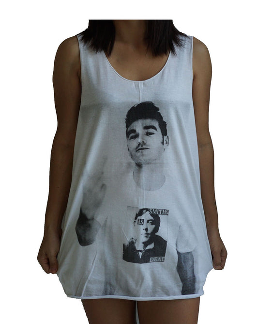 Unisex Morrissey Tank-Top Singlet vest Sleeveless T-shirt