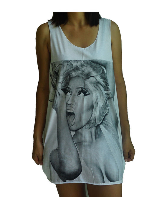 Unisex Nicki Minaj Tank-Top Singlet vest Sleeveless T-shirt