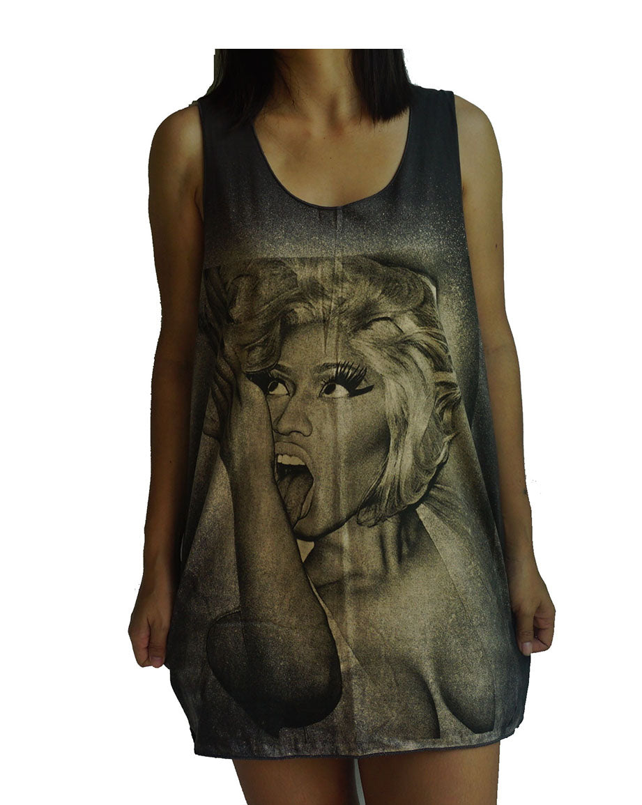 Unisex Nicki Minaj Tank-Top Singlet vest Sleeveless T-shirt