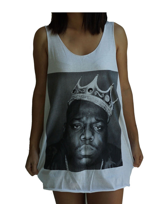 Unisex Notorious BIG Biggie Smalls Tank-Top Singlet vest Sleeveless T-shirt