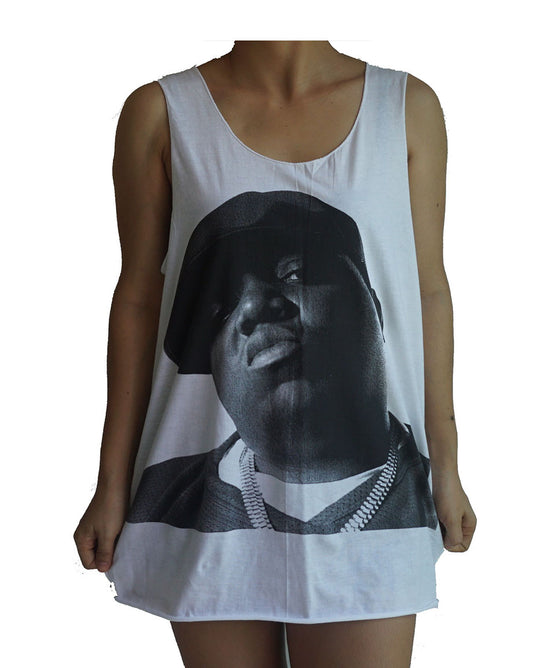 Unisex Notorious BIG Biggie Smalls Tank-Top Singlet vest Sleeveless T-shirt