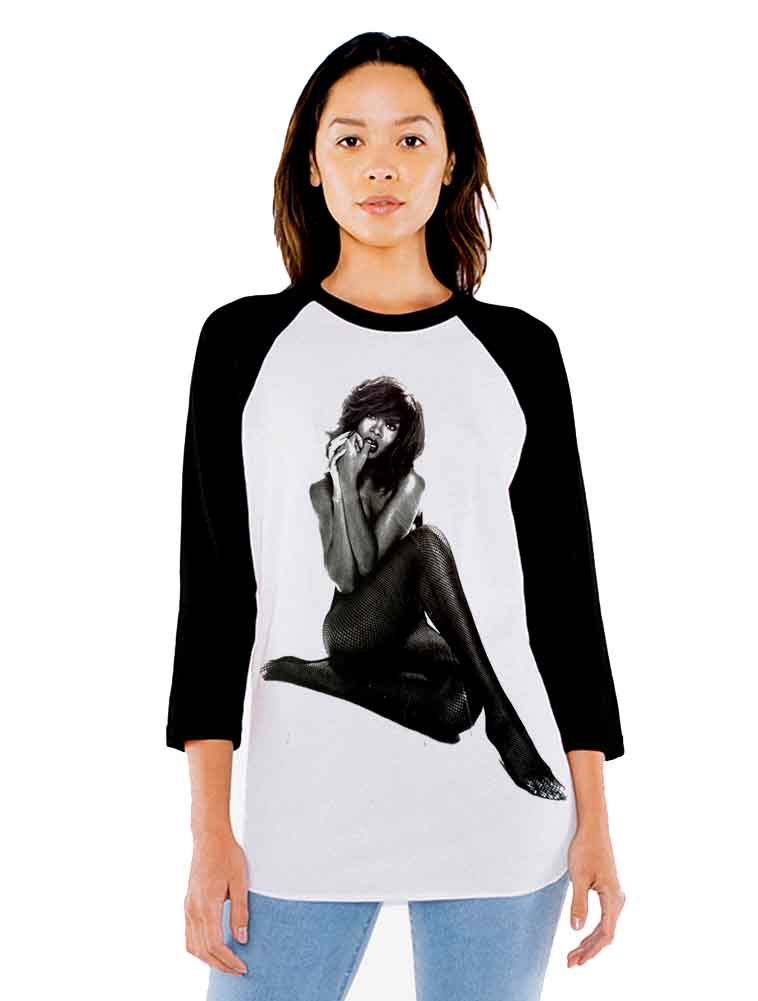 Unisex Rihanna 3/4 Sleeve Baseball T-Shirt