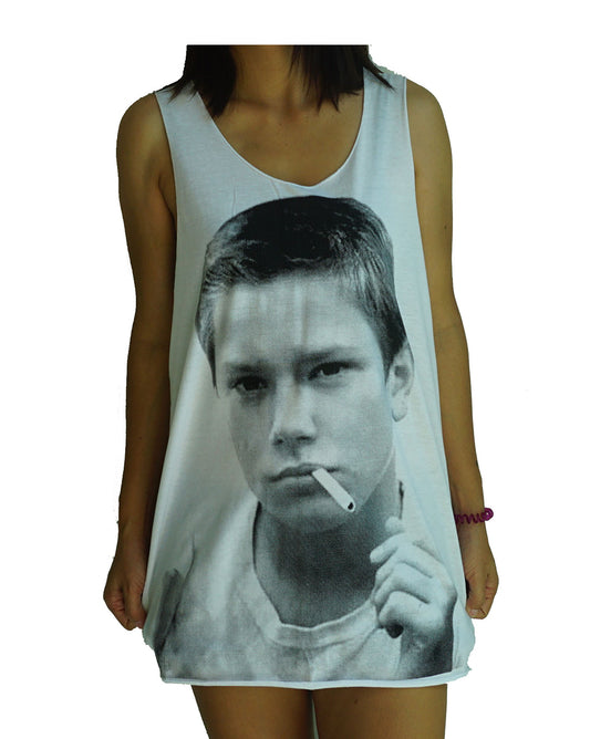 Unisex River Phoenix Stand By Me Tank-Top Singlet vest Sleeveless T-shirt