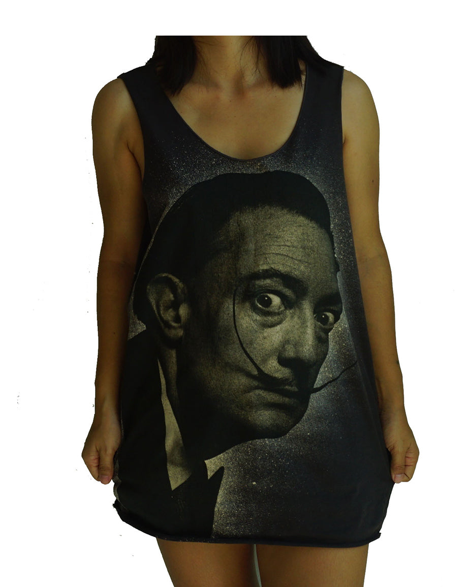 Unisex Salvador Dali Tank-Top Singlet vest Sleeveless T-shirt