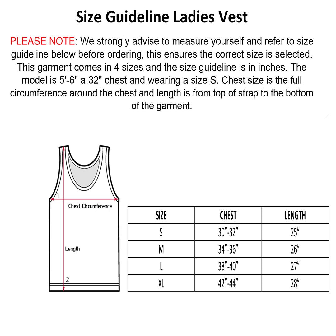Ladies Def Leppard Vest Tank-Top Singlet Sleeveless T-Shirt