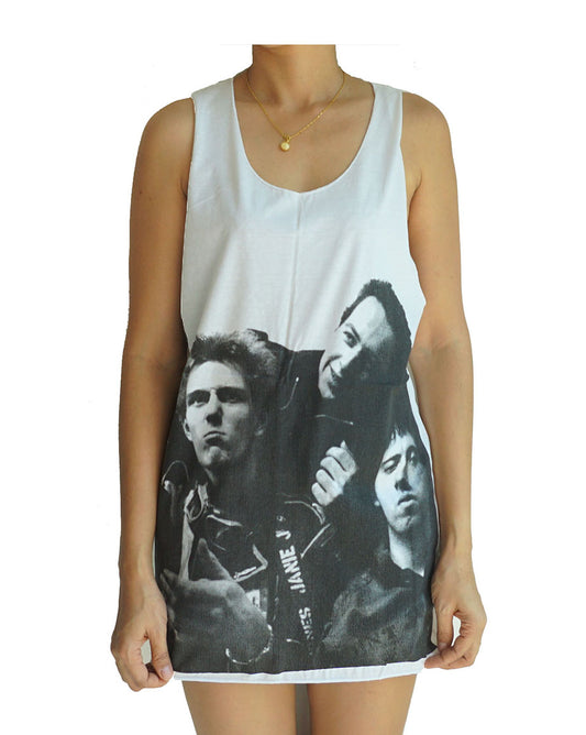 Unisex The Clash Joe Strummer Tank-Top Singlet vest Sleeveless T-shirt